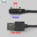 Chargeur magnétique USB type-c 2 à 4 broches – Color USB-4.0-12.5
