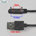 Chargeur magnétique USB type-c 2 à 4 broches – Color USB-9.0-15.5