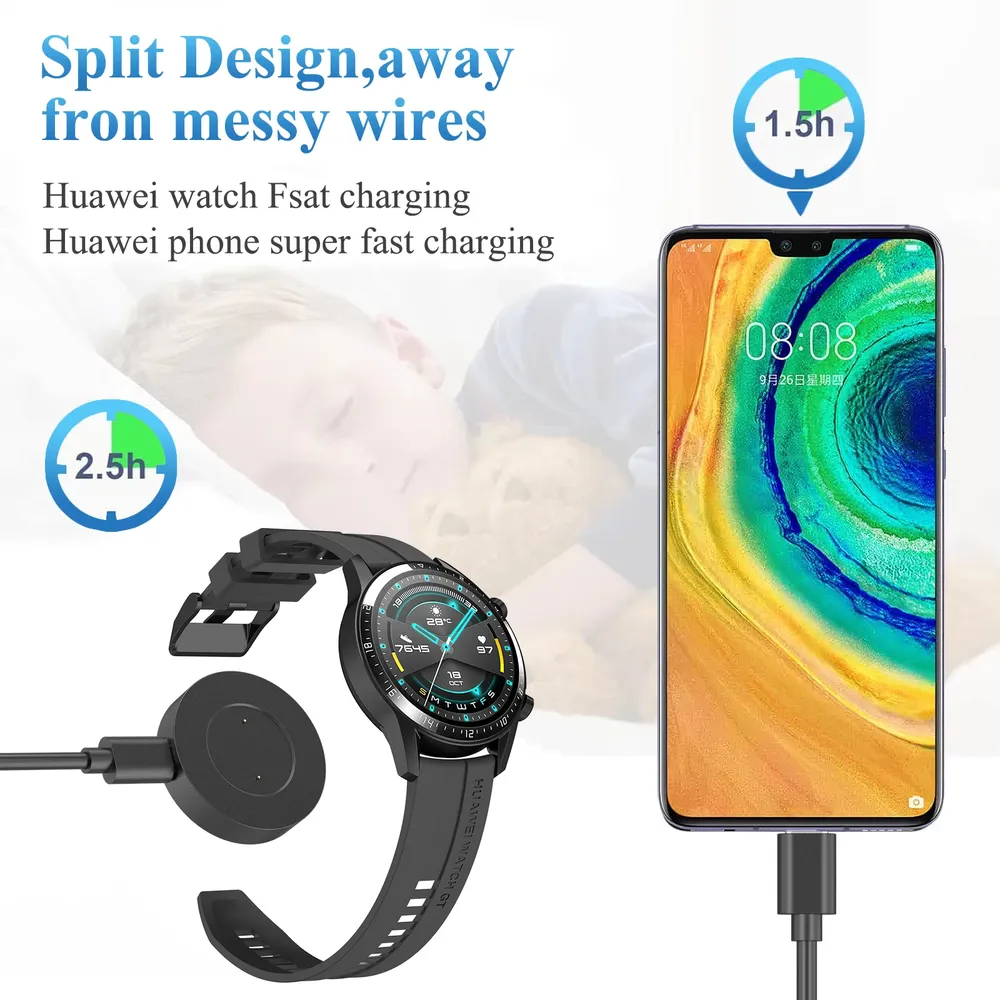 Chargeur pour Huawei Watch GT GT2 GT2e