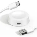 Chargeur rapide pour Samsung Galaxy Watch 4-8 – Couleur BLANC