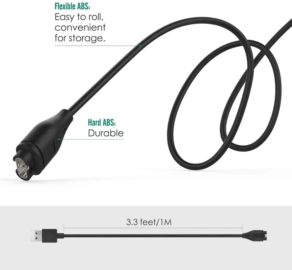 Chargeur USB-C pour Garmin Fenix 5 à 8 Pro