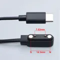 Chargeur USB montre 2 broches 4 broches – Couleur Type 2Pin 7.62-14.3