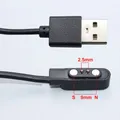 Chargeur USB montre 2 broches 4 broches – Couleur USB 2Pin 2.5-9