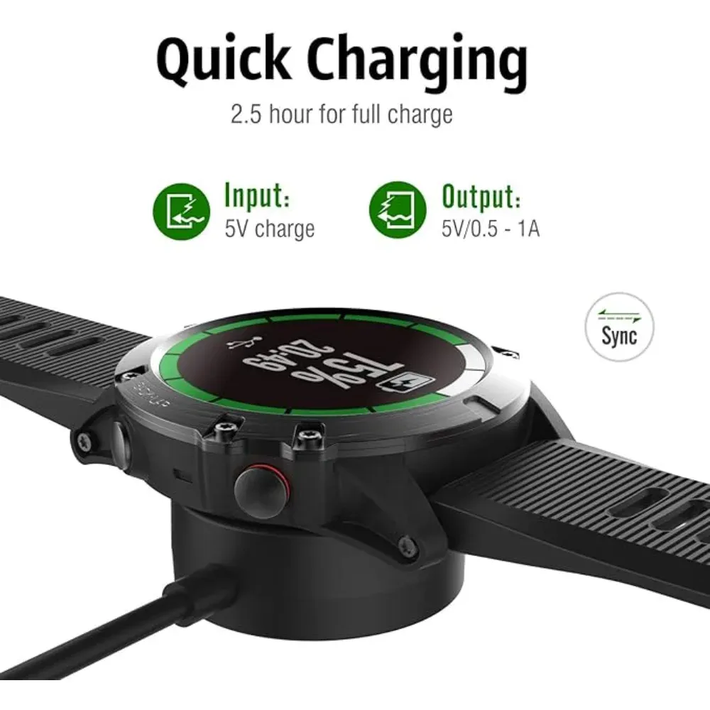 Chargeur USB pour Garmin Forerunner 45 à 965