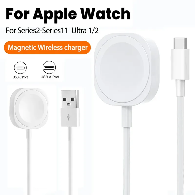 Chargeur USB Type-C pour Apple Watch 1 à 11