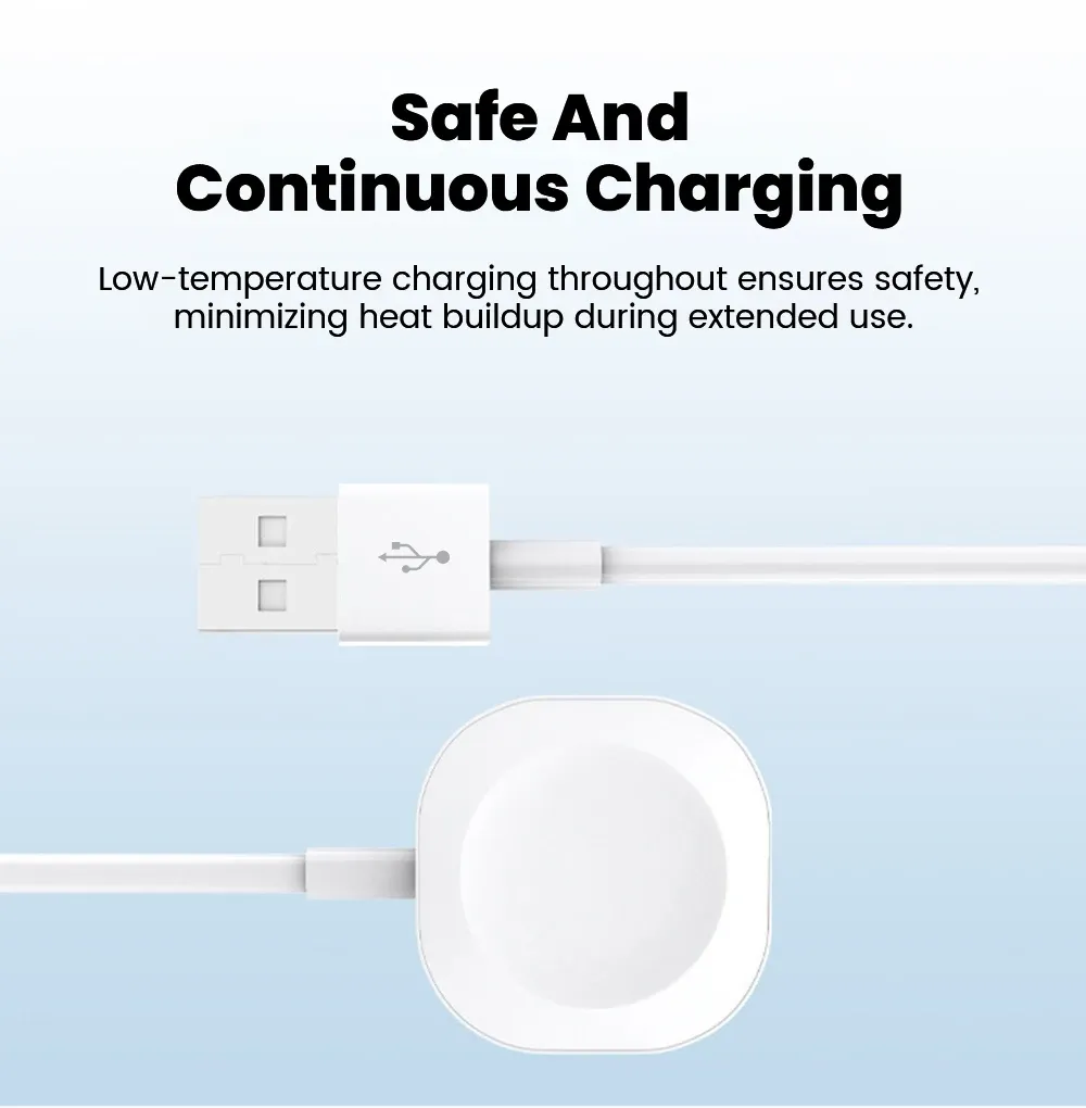Chargeur USB Type-C pour Apple Watch 1 à 11