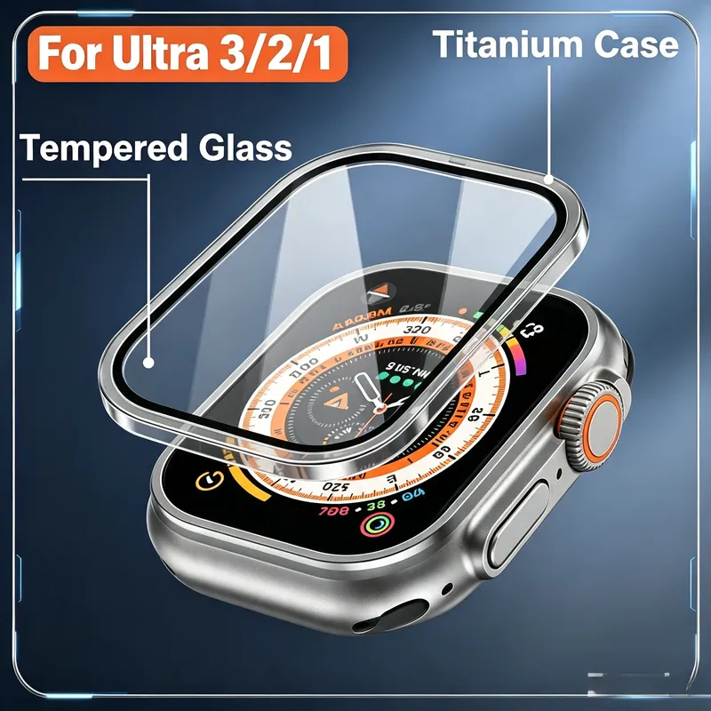 Coque alliage aluminium pour Apple Watch Ultra 3 49mm