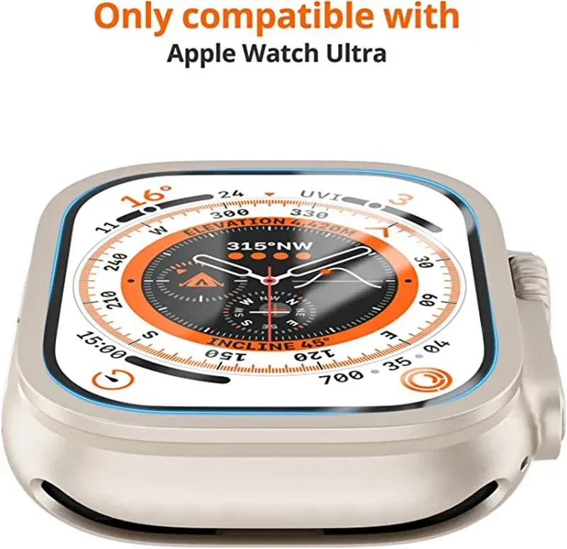 Coque alliage aluminium pour Apple Watch Ultra 3 49mm