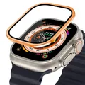 Coque alliage aluminium pour Apple Watch Ultra 3 49mm – Couleur Orange