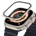 Coque alliage aluminium pour Apple Watch Ultra 3 49mm – Couleur Titanium Color