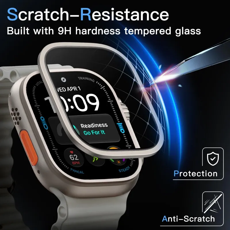 Coque alliage zinc pour Apple Watch Ultra 2-4 49mm