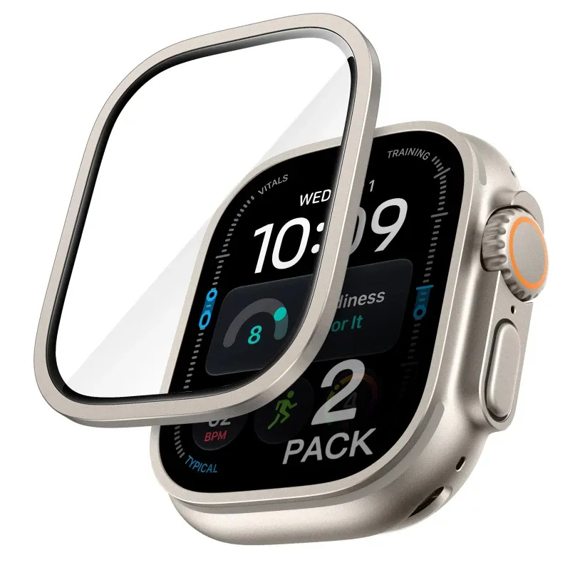 Coque alliage zinc pour Apple Watch Ultra 2-4 49mm