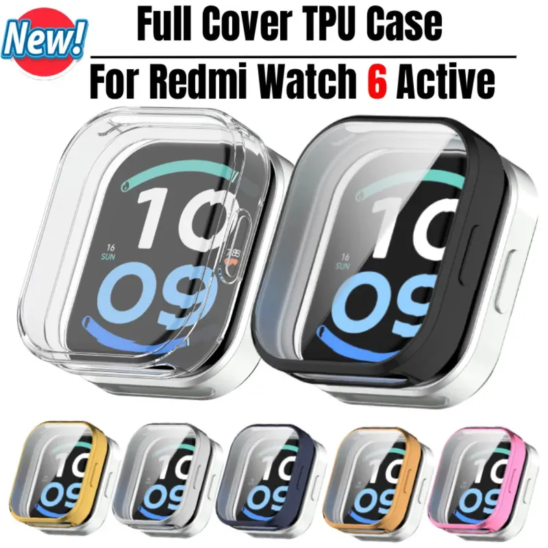 Coque intégrale TPU pour Redmi Watch 6 Active