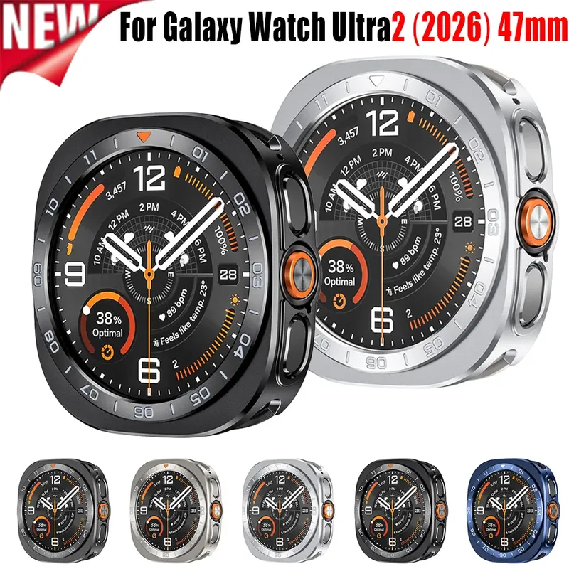 Coque métal pour Samsung Galaxy Watch Ultra 2 47 mm