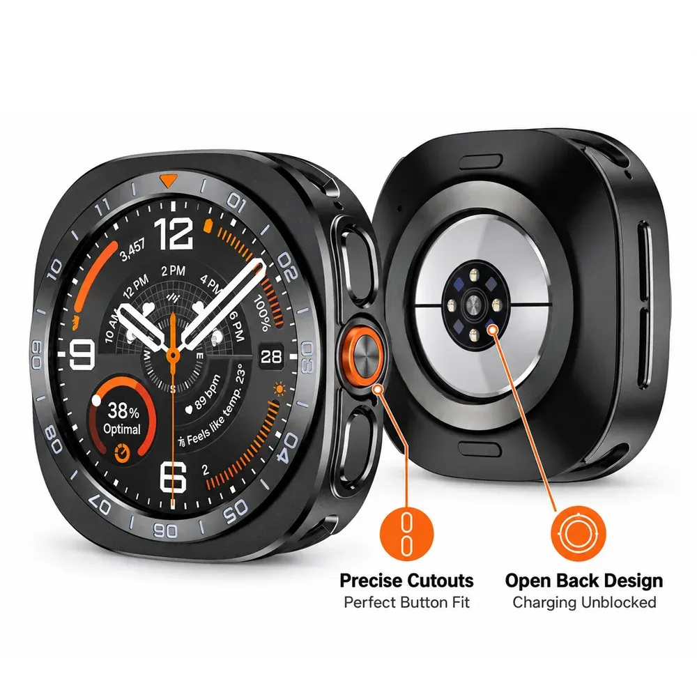 Coque métal pour Samsung Galaxy Watch Ultra 2 47 mm