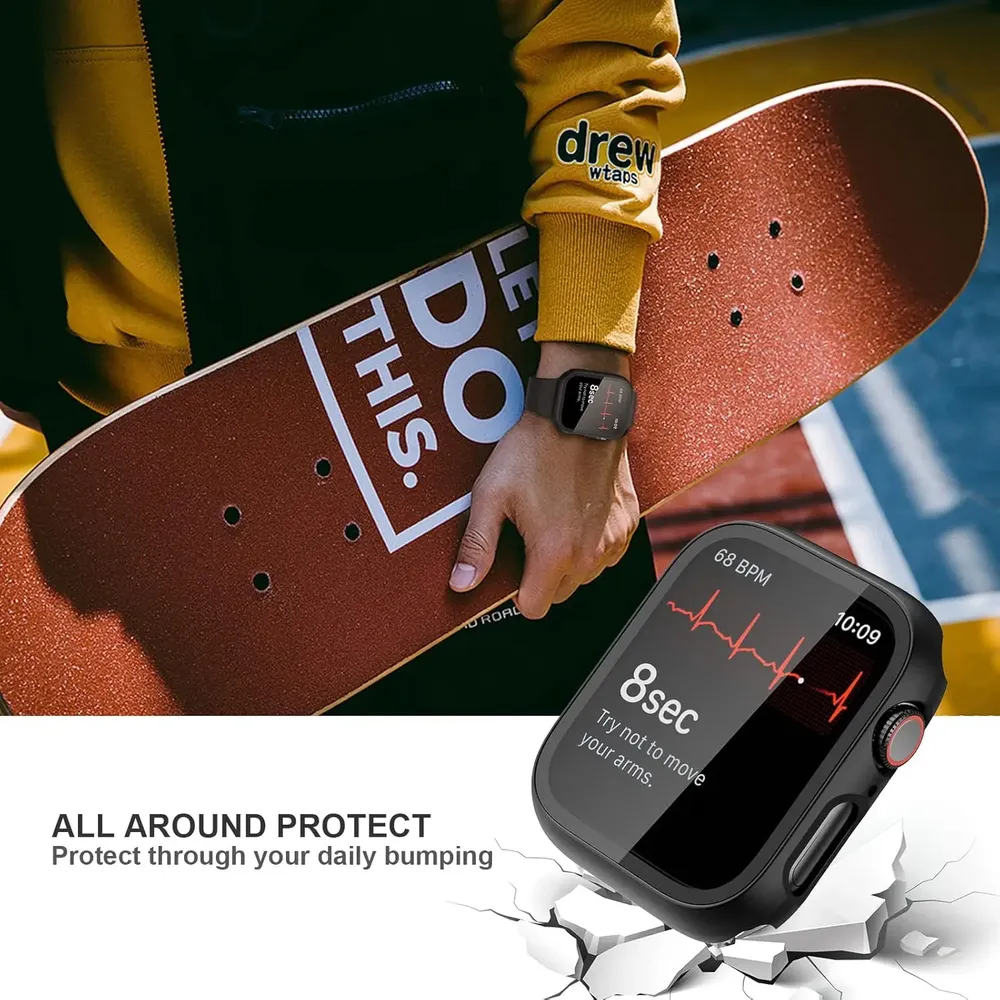 Coque protection écran pour Apple Watch 40-49mm