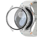 Coque protection PC verre trempé pour Samsung Galaxy Watch – Couleur Clear