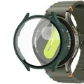 Coque protection PC verre trempé pour Samsung Galaxy Watch – Couleur Dark Green
