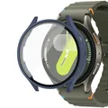 Coque protection PC verre trempé pour Samsung Galaxy Watch – Couleur Midnight Blue