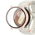 Coque protection PC verre trempé pour Samsung Galaxy Watch – Couleur Pink