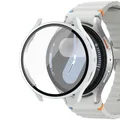Coque protection PC verre trempé pour Samsung Galaxy Watch – Couleur White