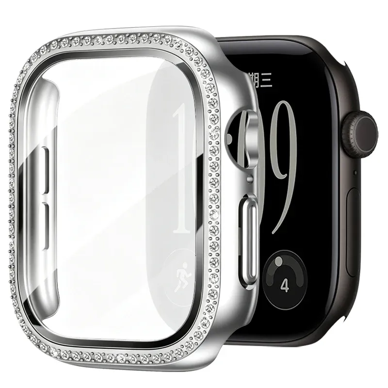 Coque + verre trempé pour Apple Watch Series 12/11/10/SE Ultra