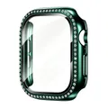 Coque + verre trempé pour Apple Watch Series 12/11/10/SE Ultra – Couleur Official green