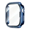 Coque + verre trempé pour Apple Watch Series 12/11/10/SE Ultra – Couleur Deep navy blue