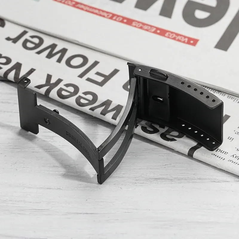 Fermoir de montre acier inoxydable 16 à 22 mm sécurité