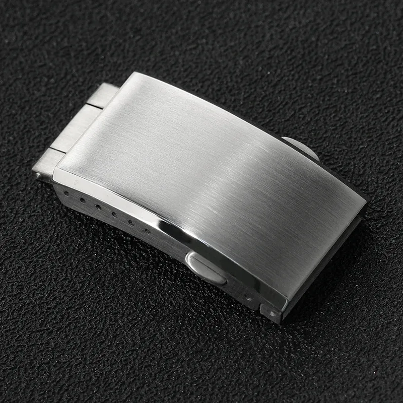Fermoir de montre acier inoxydable 16 à 22 mm sécurité