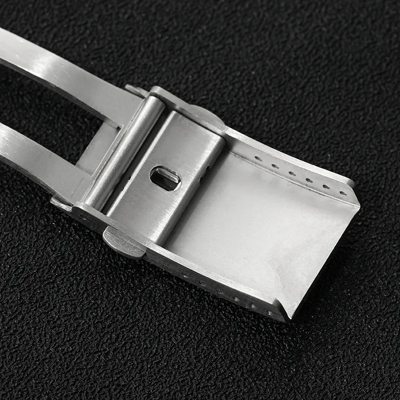 Fermoir de montre acier inoxydable 16 à 22 mm sécurité
