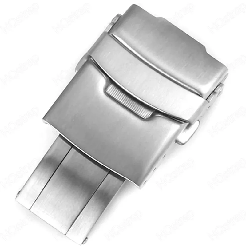 Fermoir de montre acier inoxydable 18 à 22 mm double pression