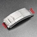 Fermoir de montre Rolex acier inoxydable 9x9 mm brossé – 2