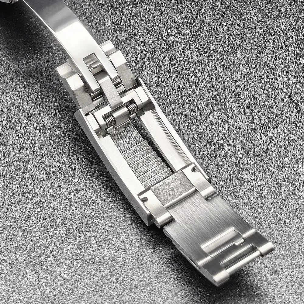 Fermoir de montre Rolex acier inoxydable 9x9 mm brossé
