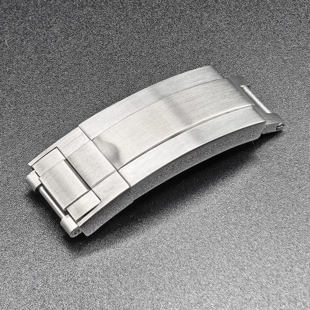 Fermoir de montre Rolex acier inoxydable 9x9 mm brossé