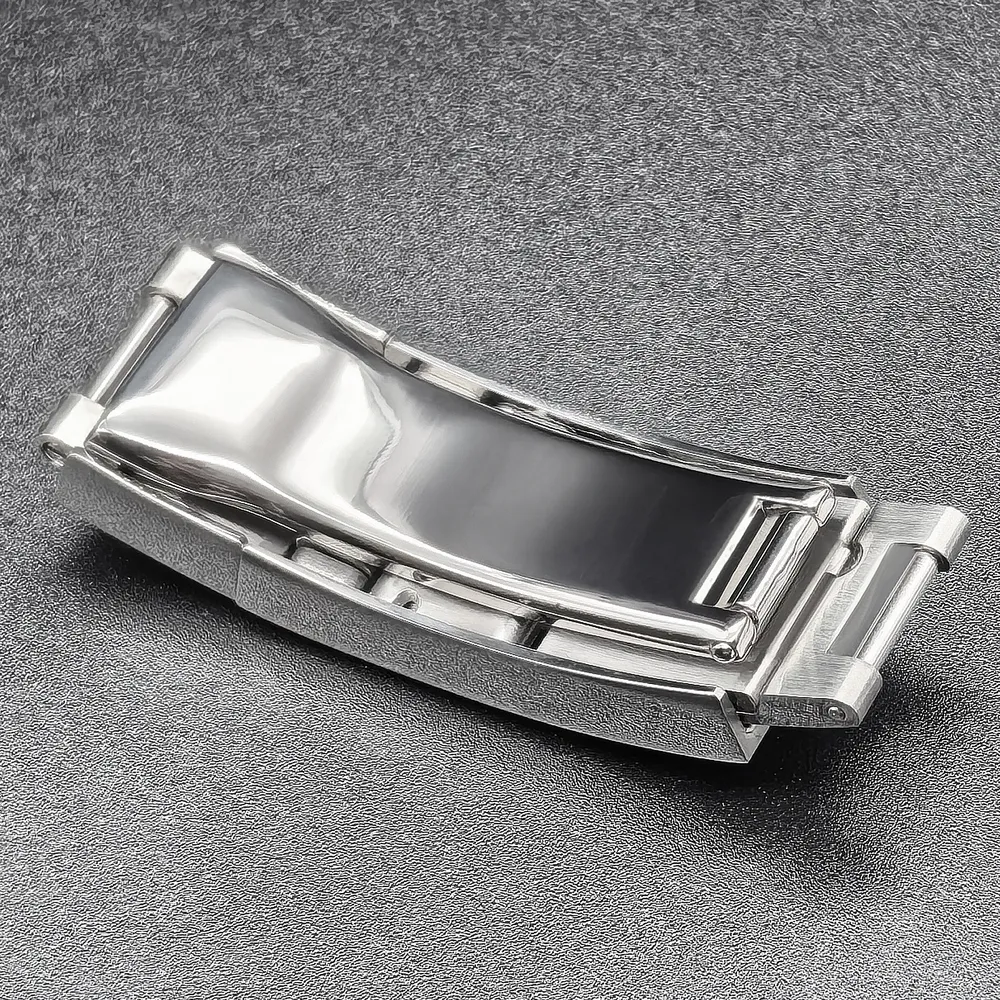 Fermoir de montre Rolex acier inoxydable 9x9 mm brossé