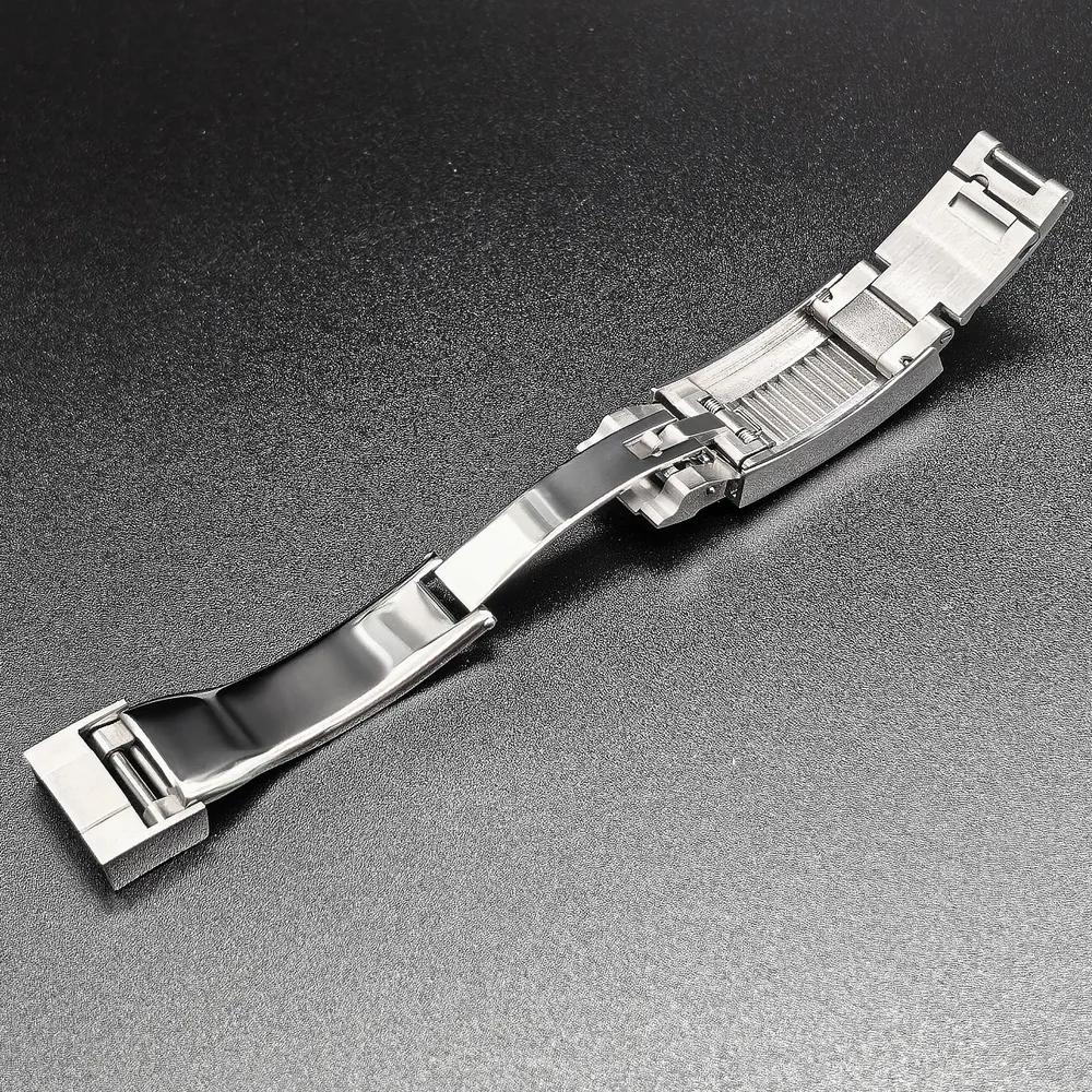 Fermoir de montre Rolex acier inoxydable 9x9 mm brossé