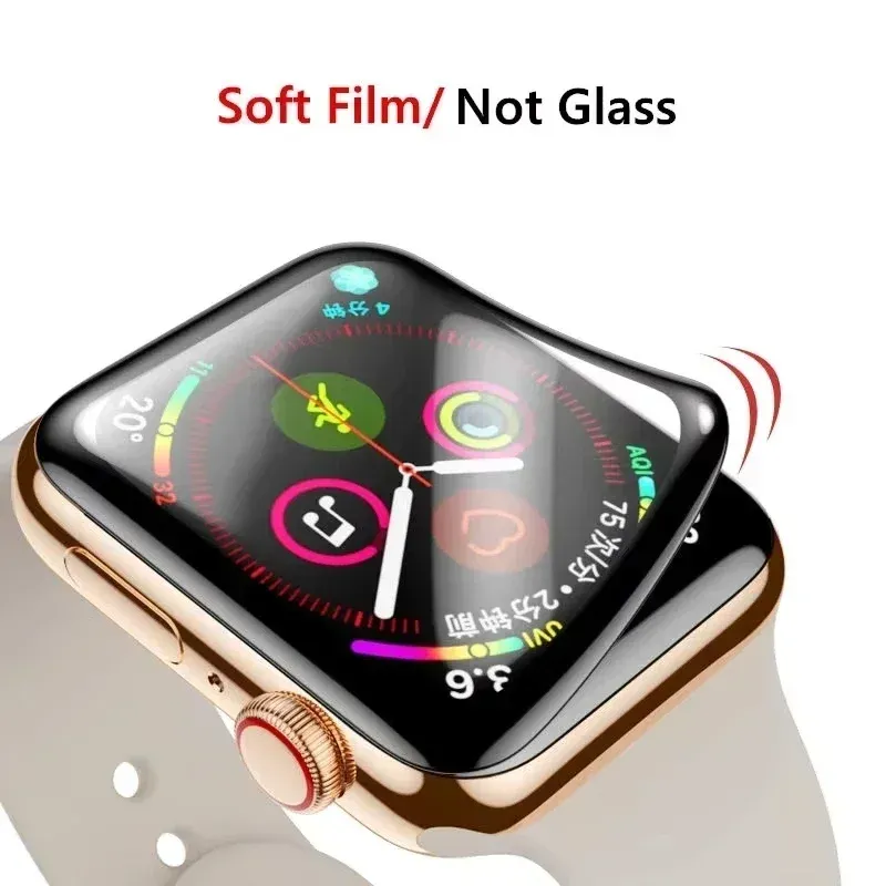 Film de protection écran incurvé pour Apple Watch 38 à 49 mm