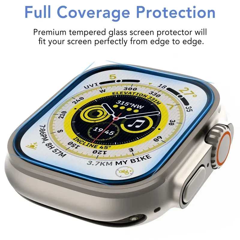 Film de protection écran incurvé pour Apple Watch 38 à 49 mm