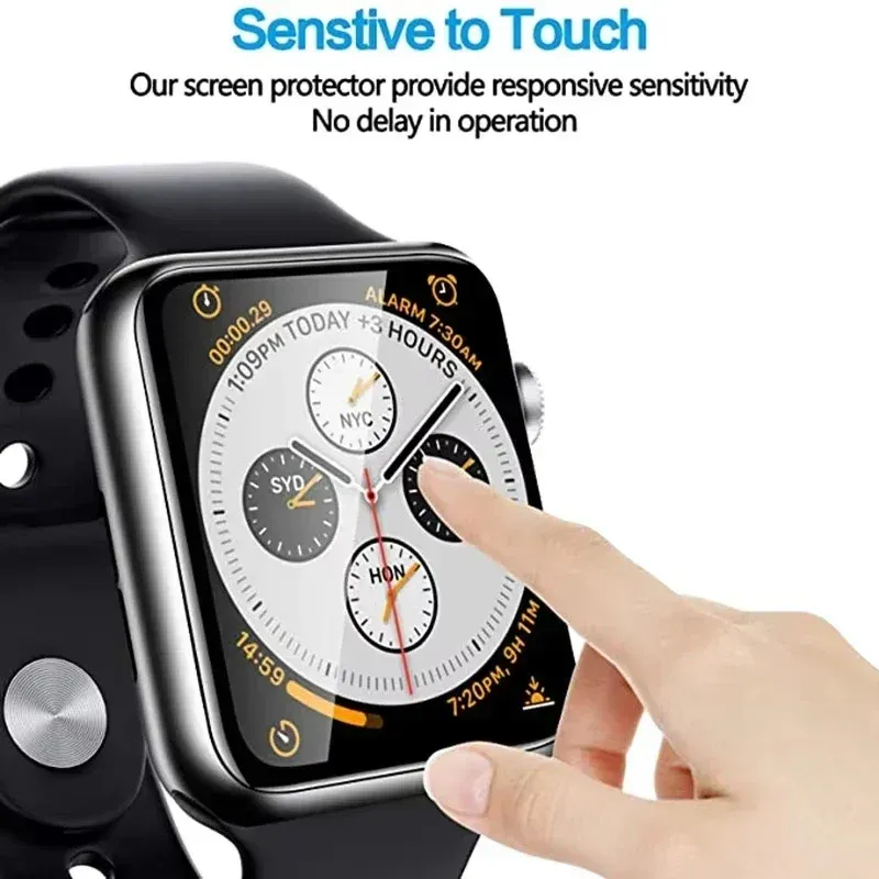Film de protection écran incurvé pour Apple Watch 38 à 49 mm