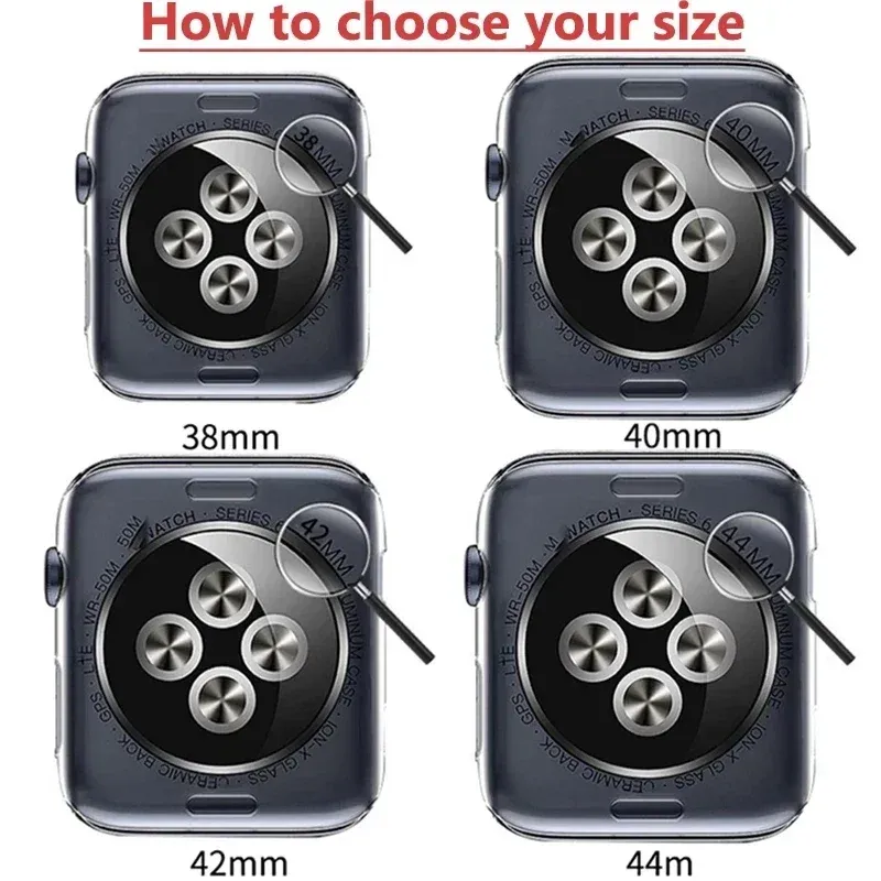 Film de protection écran incurvé pour Apple Watch 38 à 49 mm