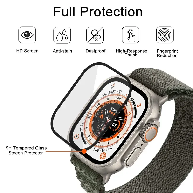Film de protection écran incurvé pour Apple Watch 38 à 49 mm