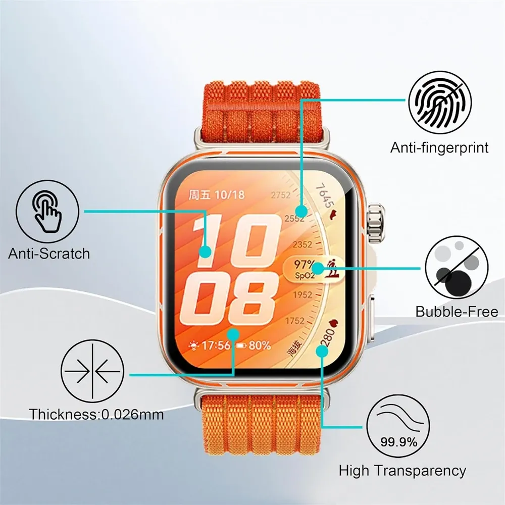 Film de protection pour Huawei Watch Fit 3/4/5