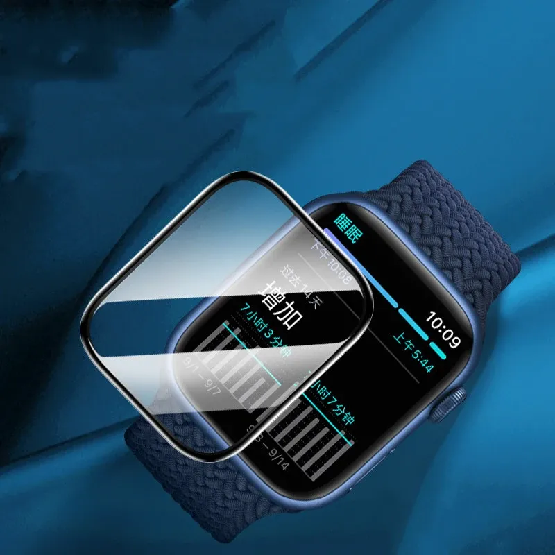 Film écran souple 9D pour Apple Watch 38 à 49 mm