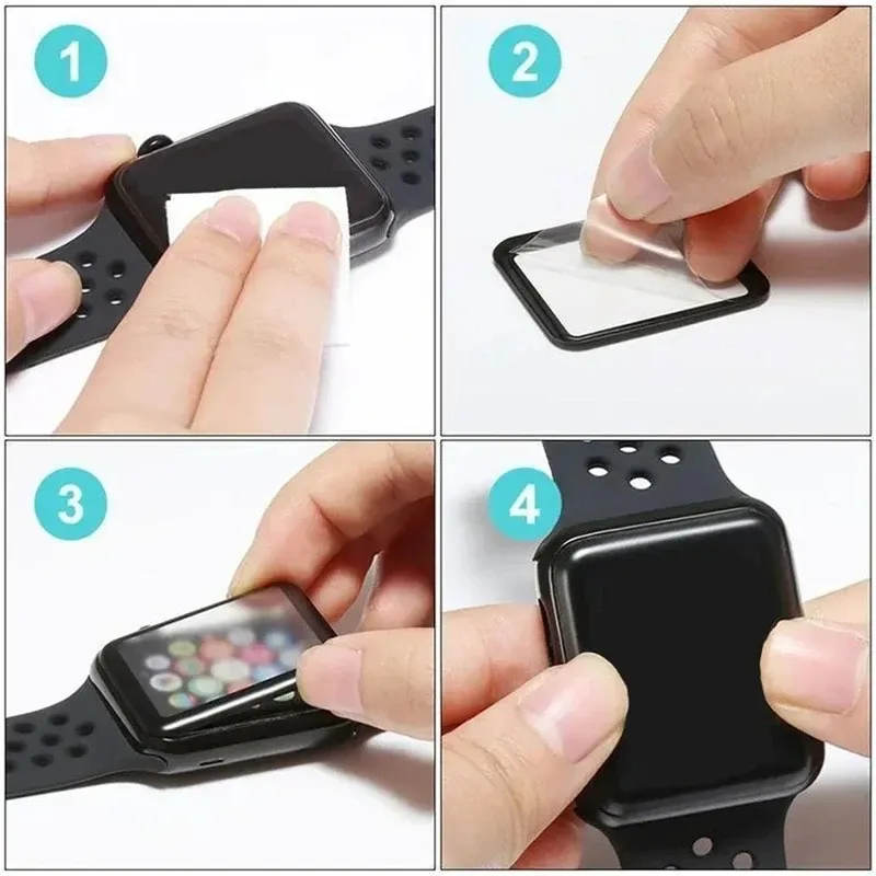 Film écran souple 9D pour Apple Watch 38 à 49 mm
