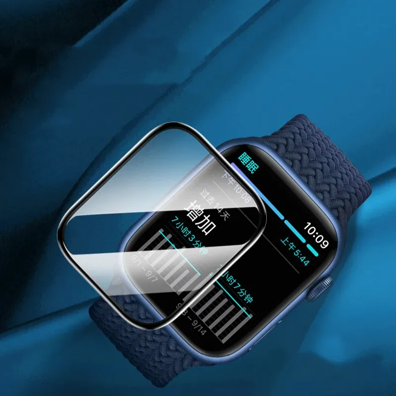 Film écran souple 9D pour Apple Watch 38 à 49 mm
