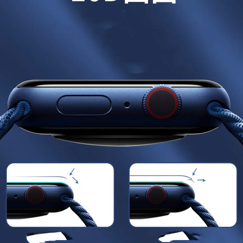 Film écran souple 9D pour Apple Watch 38 à 49 mm