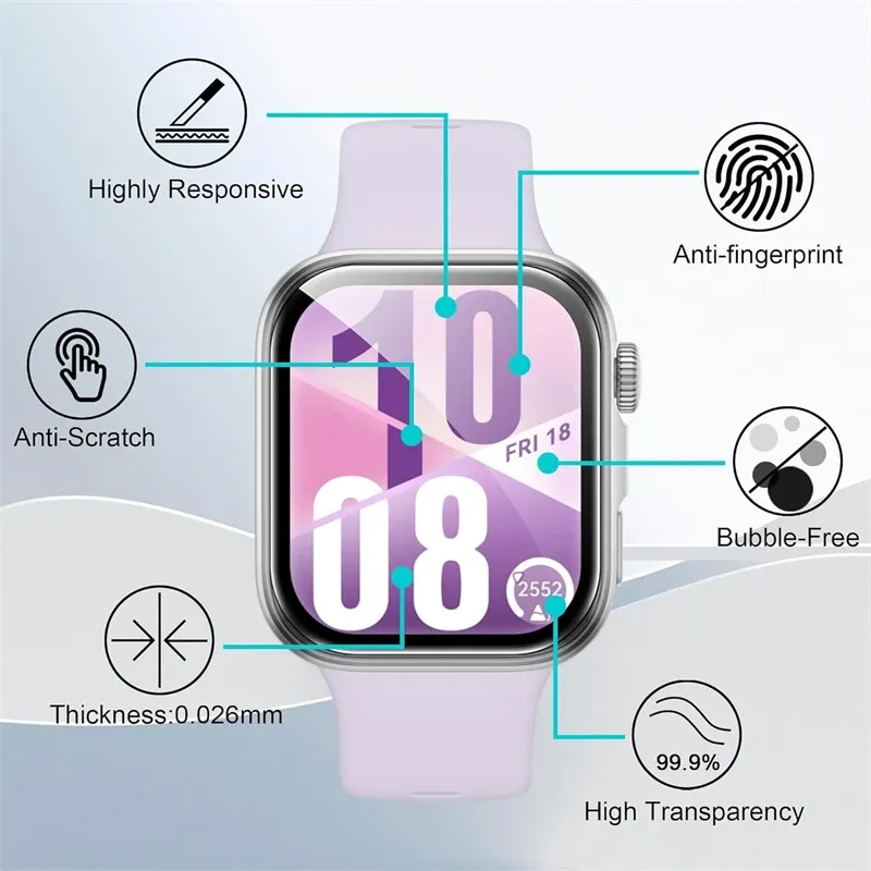 Film incurvé 3D pour Huawei Watch Fit 3/4