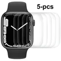 Film verre HD pour Apple Watch 38-45mm – Couleur 5PCS