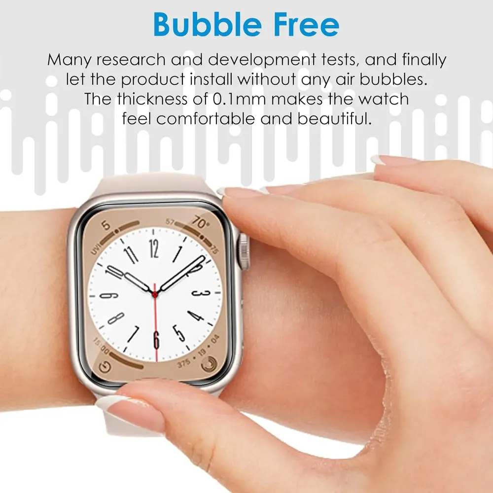 Film verre HD pour Apple Watch 38-45mm